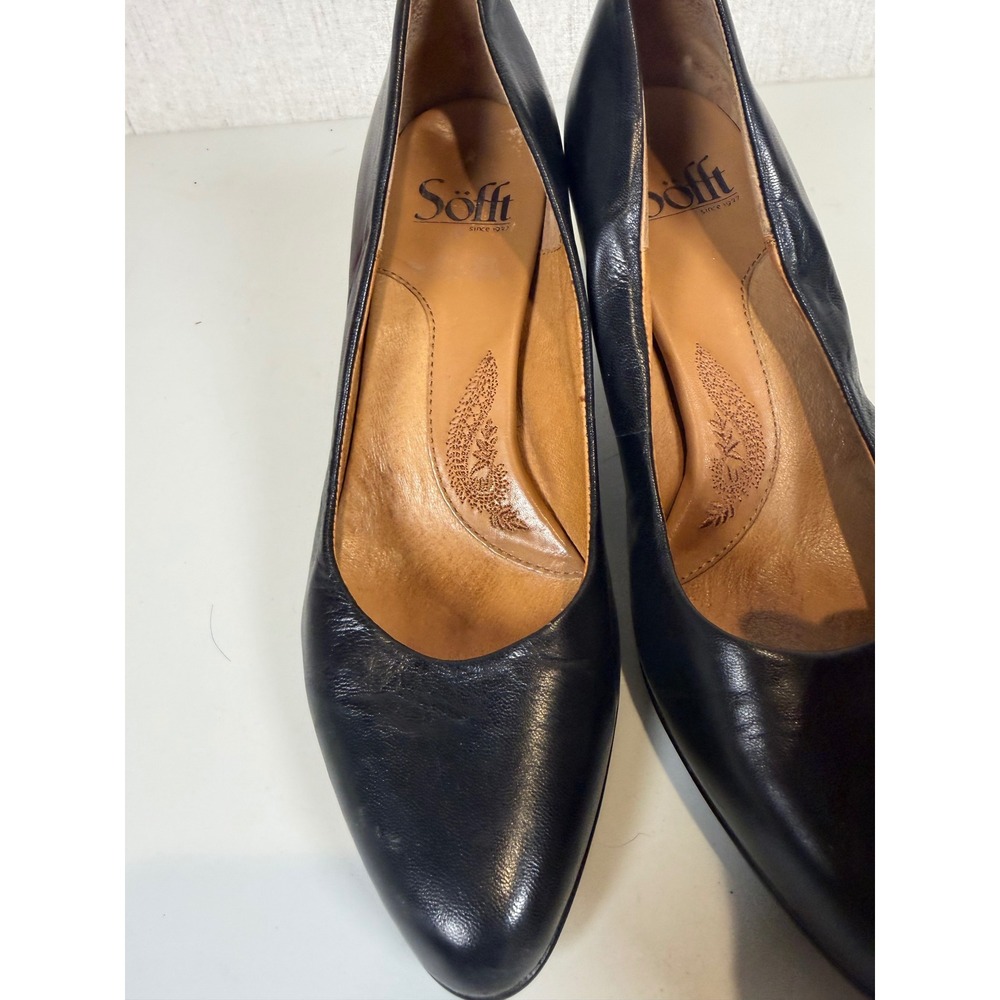Sofft Leather Dress Pump Nice Arch Support By Soft Size 8M - Picture 4 of 14